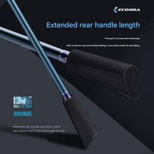 Canne à pêche offshore ECOODA en alliage de titane <span class=keywords><strong>Fujisan</strong></span>, édition canne à lancer offshore, petite balance de pesée suspendue - Product Image 3