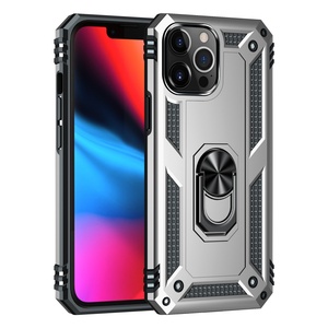 Étui de téléphone antichoc avec béquille pour Samsung A55, coque arrière hybride en TPU et PC pour Samsung A05 S24 S23, étui de téléphone avec anneau de protection - Product Image 1