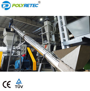 מכונת גריסה לפלסטיק EPS פוליטק יעילה במיוחד עם בורג יחיד 110 קילוואט 380 וולט מסנן מסך למחזור פלסטיק - Product Image 3