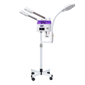 Vaporizador Facial 3 en 1 con Función de <span class=keywords><strong>Vapor</strong></span> Frío y Caliente, Lámpara Lupa con Anillo de Luz para Salón, Sauna, Vaporizador de <span class=keywords><strong>Ozono</strong></span> - Product Image 6