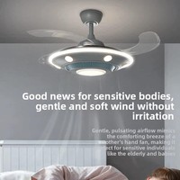 Ventilateur de plafond en forme d'avion Agi32 avec télécommande, 220V, pour chambres d'enfants et de garçons, design moderne et minimaliste