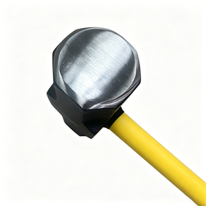 Hi Dude 20LB Marteau <span class=keywords><strong>de</strong></span> démolition <span class=keywords><strong>de</strong></span> qualité industrielle, manche en fibre <span class=keywords><strong>de</strong></span> verre, face octogonale, personnalisable OEM, longueur 900MM - Product Image 6