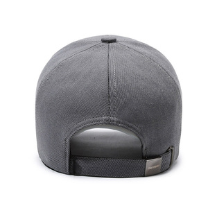 <b>Baseball</b> <b>Cap</b> Men's Sun Protection Twill Adjustable Outdoor Hat Dark Gray - Product Image 1