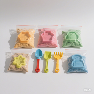 Juguetes de diseño, arena de algodón, juego de arte creativo para juego de modelo de arena mágica para niños y niñas, arena de modelado sensorial - Product Image 1