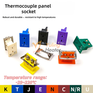 Conector de Panel para Termopar de Alta Calidad Tipo MPJ-<span class=keywords><strong>K</strong></span>/T/J/E/<span class=keywords><strong>R</strong></span>/S/U para Mini Termopar, Conector Hembra, Color Seleccionable - Product Image 2