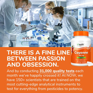 แคปซูลสารสกัดแคปไซซิน 250 แคปซูล ขนาด 500 มก. สูตรพริกแคเยนบริสุทธิ์เพื่อสมดุลพลังงานและการดูแลสุขภาพแบบองค์รวม - Product Image 4