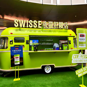 Camión de Comida de Acero Inoxidable Equipado, Barra Móvil Callejera, Carrito de Helados, Aperitivos, Papas Fritas, Remolque de Comida de <span class=keywords><strong>Segunda</strong></span> <span class=keywords><strong>Mano</strong></span> - Product Image 5