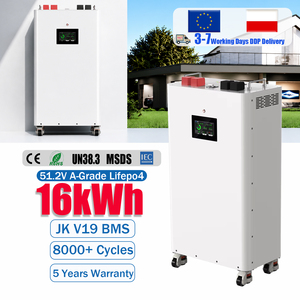 Batería de Iones de Litio 51.2V 280Ah 314Ah 330Ah 16kwh Lifepo4, Batería de Litio para Almacenamiento de Energía Solar - Product Image 1