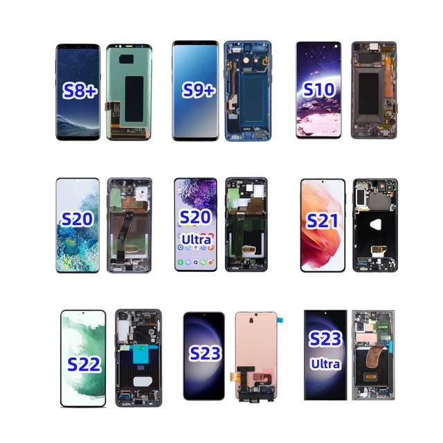 OEM AMOLED LCD for Samsung S8 S8 Plus S9 S9 Plus S10 S10E S10 Plus S20 S21 S22 Plus S20 Ultra LCD Display Touch Screen