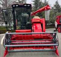 Moissonneuse-batteuse Lovol Rg70 en gros pour le riz, le maïs, le blé, le soja - Moteur diesel, semi-automatique, pour la récolte des céréales