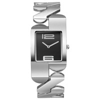 Reloj de Pulsera Delicado de Última Moda con Esfera Cuadrada de Vidrio y Aleación, Reloj de Cuarzo Real para Unisex