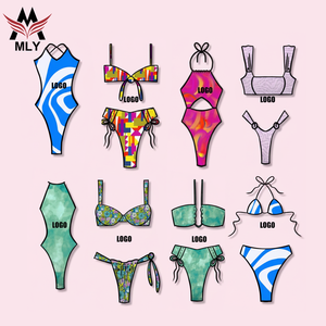 MLY Ensemble Bikini Personnalisé 2026 Maillot de Bain Femme Monokini Bodysuit Maillots de Bain & Vêtements de Plage - Product Image 2