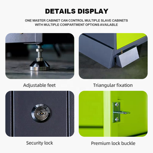 XinJu - Casillero Inteligente Expandible para Paquetes, Gabinete Apilable para Entrega de Paquetes, Sistema de Correo de Alta Densidad para Edificios Comerciales - Product Image 2