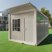 Casa Container Prefabbricata Mobile per Cantiere Edile, Ufficio Container Personalizzabile, Casa Container Integrata Smontabile
