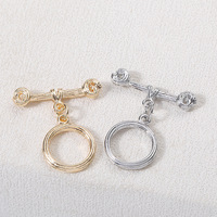 Accessoire transfrontalier le plus vendu : connecteurs pour colliers et bracelets, finitions DIY inaltérables