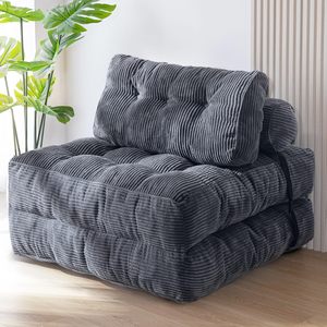 Modern Foldable Adult Floor Couch Futon <strong>Bean</strong> <strong>Bag</strong> Sofa Set Reclining Chair Bed Living Room <strong>Pillow</strong> 3 Year Warranty - Product Image 3