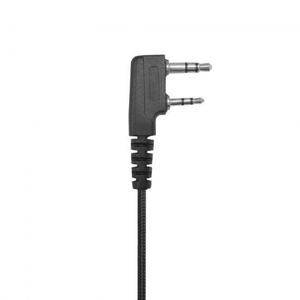 FCC Certified Walkie Talkie <strong>Headset</strong> with Dual Ear Large Earpiece VOX Braided Headband for Car Use 5km Range - Product Image 4