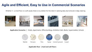 <span class=keywords><strong>Robots</strong></span> de nettoyage multifonctionnels pour le nettoyage humide et sec, robot de nettoyage commercial, machine de lavage automatique - Product Image 3