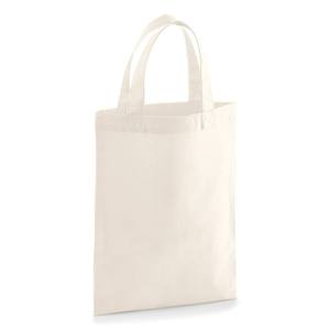 Sac Cadeau Mini Personnalisable 140g en Toile Naturelle – Sac Fourre-tout Promotionnel Taille Unique Style Décontracté avec Technique de Couture - Product Image 1