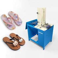 Machine automatique de fabrication de lanières de chaussures en plastique, machine de fixation de lanières de tongs