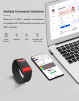 Pulsera Inteligente de Fitness, Monitor de Actividad, Unisex, Resistente al Agua IP67, con Monitor de Ritmo Cardíaco