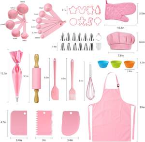 ชุดทำขนมและอุปกรณ์<span class=keywords><strong>ทำ</strong></span>อาหารสำหรับเด็ก <span class=keywords><strong>ทำ</strong></span>จากซิลิโคน ชุดทำเค้ก บิสกิต อุปกรณ์ครัว ชุดทำขนม ชุดทำขนมสำหรับเด็ก อุปกรณ์ตกแต่งเค้ก - Product Image 3