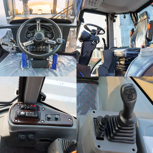 Hot Sale China 4WD 388H 6 in 1 Schaufel lader Bagger lader mit Teleskop arm - Product Image 5