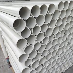 Tuyau de drainage en PVC <span class=keywords><strong>perforé</strong></span> 4 et 6 pouces avec chaussette géotextile pour drainage français, drainage de fondations paysagères, irrigation, écologique - Product Image 5