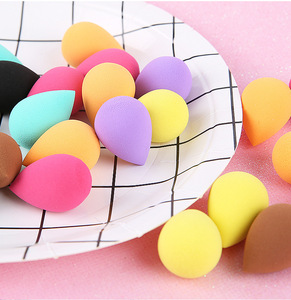 Mini Eyeshadow Makeup Sponge Applicator Latex Free Hydrophilic PU Blending Sponge for <b>Eye</b> <b>Shadow</b> Cosmetic - Product Image 2