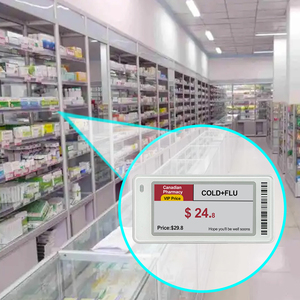 Letrero Hospitalario de Papel Electrónico de Bajo Consumo, Legible Bajo la Luz Solar, Reduce la Confusión de los Pacientes, Actualización Inalámbrica, Etiqueta de Farmacia, IoT Médico Inteligente - Product Image 1