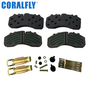 Pastillas de Freno para Camión Coralfly WVA29202 29202 1734529 1856108 2325212 con Certificación E-mark, Cerámicas/Semi-metálicas para Camiones, 1 Año de Garantía - Product Image 6