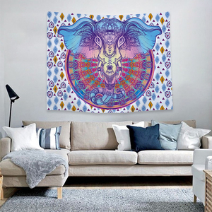 2020 nouvelle Arrivée Échantillon Gratuit Bohème Psychédélique Tapisserie <span class=keywords><strong>Hippie</strong></span> Tenture Murale 3D Imprimé Trippy Tapisserie - Product Image 6