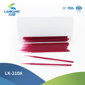 Bâtonnets dentaires jetables LK-210A en coton pour application buccale et application de médicaments - Product Image 5