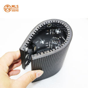 Yaratıcı Esnek LED Ekran P1.86 Özel Şekil Bükülebilir Perakende Mağazası Sergi Standı Kurumsal Lobisi Reklam Ekranı - Product Image 6