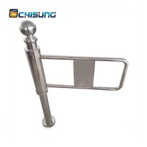 Mecánica Manual supermercado Pilar Swing barrera solo brazo barrera de la puerta de oscilación <span class=keywords><strong>para</strong></span> acceso peatonal - Product Image 3