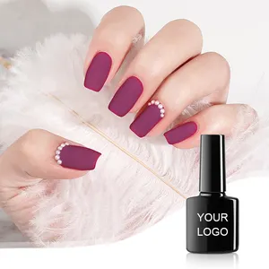 Nail Art Nails clear Color OEM Logo Tip Manicure matte gel nail polish