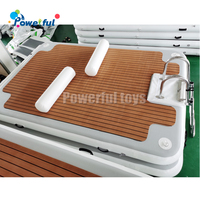 Plateforme de baignade gonflable pour yacht, bateau, quai, plateforme flottante gonflable pour la pêche