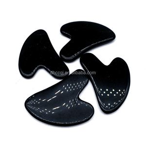 Toptan Doğal <span class=keywords><strong>GuaSha</strong></span> Gül Kuvars Levhalar Kristal El Sanatları Cilalı Karışık Malzeme Obsidyen Dilimleri Masaj Aletleri için - Product Image 4