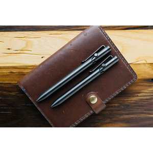 Stylo à action par culbuteur en zirconium tactile, taille standard - Product Image 2