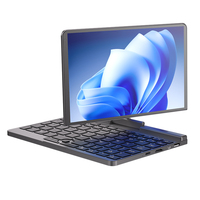 Mini ordinateur portable de jeu professionnel mince 8 pouces 2-en-1 CPU 4 cœurs Écran tactile de mémoire de 12 Go avec clavier utilisé mais bon marché