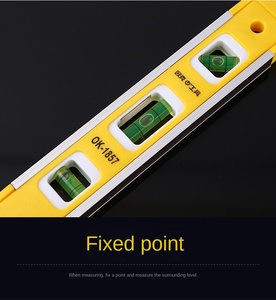 Maßgefertigter Torpedo-Magnetwasserwaage für Bauarbeiten <span class=keywords><strong>Mini</strong></span>-Messlineal Magnetische Wasserwaage mit Anzeige - Product Image 5