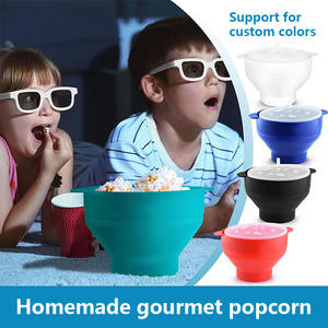 Máquina para hacer <span class=keywords><strong>palomitas</strong></span> de maíz, cuenco de silicona plegable, para <span class=keywords><strong>microondas</strong></span>, cocina casera - Product Image 6