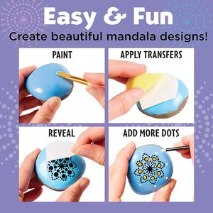 Juguete Creativo para Niños, Juego de Escondite y Busca, Juguete de Dibujo con Puntos, Kits de Pintura Artística sobre Roca, Juguete Educativo para Niños - Product Image 6