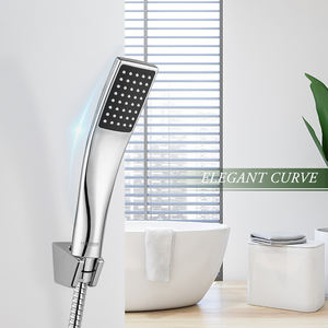 <span class=keywords><strong>Pommeau</strong></span> de <span class=keywords><strong>douche</strong></span> à main à économie d'eau à fonction unique en ABS chromé <span class=keywords><strong>économique</strong></span> Leelongs - Product Image 6