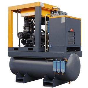 Compresseur d'air à vis 11KW 15HP 1,1-1,6 M3/min 39-57 Cfm 7-13 bar pour machine CNC/machine d'emballage/meuble/industrie du <span class=keywords><strong>location</strong></span> - Product Image 3