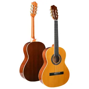 Fante Classical Guitar 3/4 Size - Handmade Cedar & Sapele, Rich Sound for Beginners & Professionals