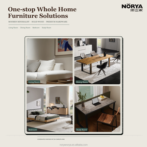 NORYA <span class=keywords><strong>Commode</strong></span> à 4 tiroirs en hêtre massif italien, style minimaliste européen, meuble de rangement moderne pour chambre à coucher, en bois pour la maison - Product Image 5