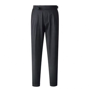 Nouvelle Conception MTM Sur Mesure <span class=keywords><strong>Costume</strong></span> <span class=keywords><strong>Homme</strong></span> Fait Main Noir <span class=keywords><strong>Bleu</strong></span> <span class=keywords><strong>Marine</strong></span> avec Photos et Designs pour Mariage et Bureau - Product Image 3