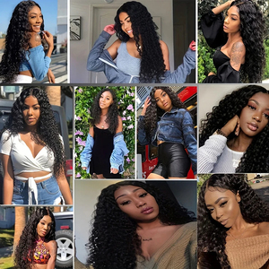 Extensions de <span class=keywords><strong>cheveux</strong></span> humains 100% naturels bruts, bouclés afro rebondissants, lots de mèches bouclées Jerry Water, lots de mèches bouclées crépues originales vietnamiennes - Product Image 6