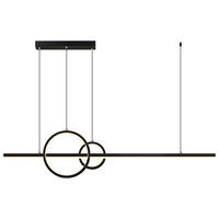 Pendentif Suspendu Salon Maison Ronde Led Moderne Long Lustre Simple Plafond Maison Pendentif Lumières Cuisine Îlot